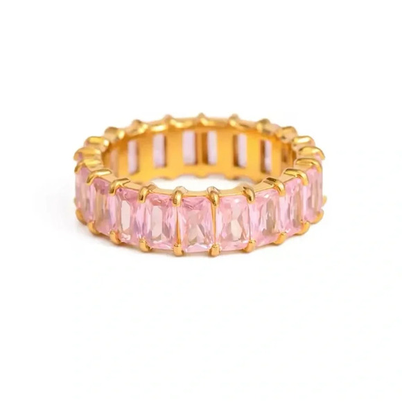 Allidia Pinkish Diamond Ring - Picture 2 of 6